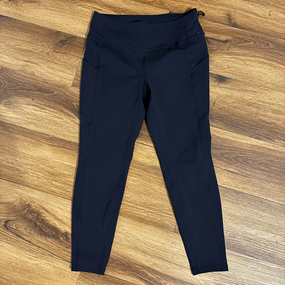 Avalanche Black High-Rise Active Leggings